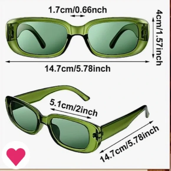 🆕NIP: Retro White Frame with Black Lens Sunglasses - Picture 2 of 5